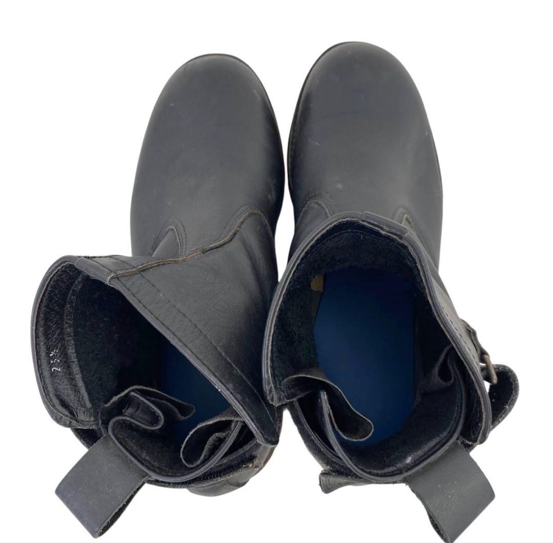 【KADOYA 】カドヤ EG BLACK レザーブーツ 25.5cm 入手困難