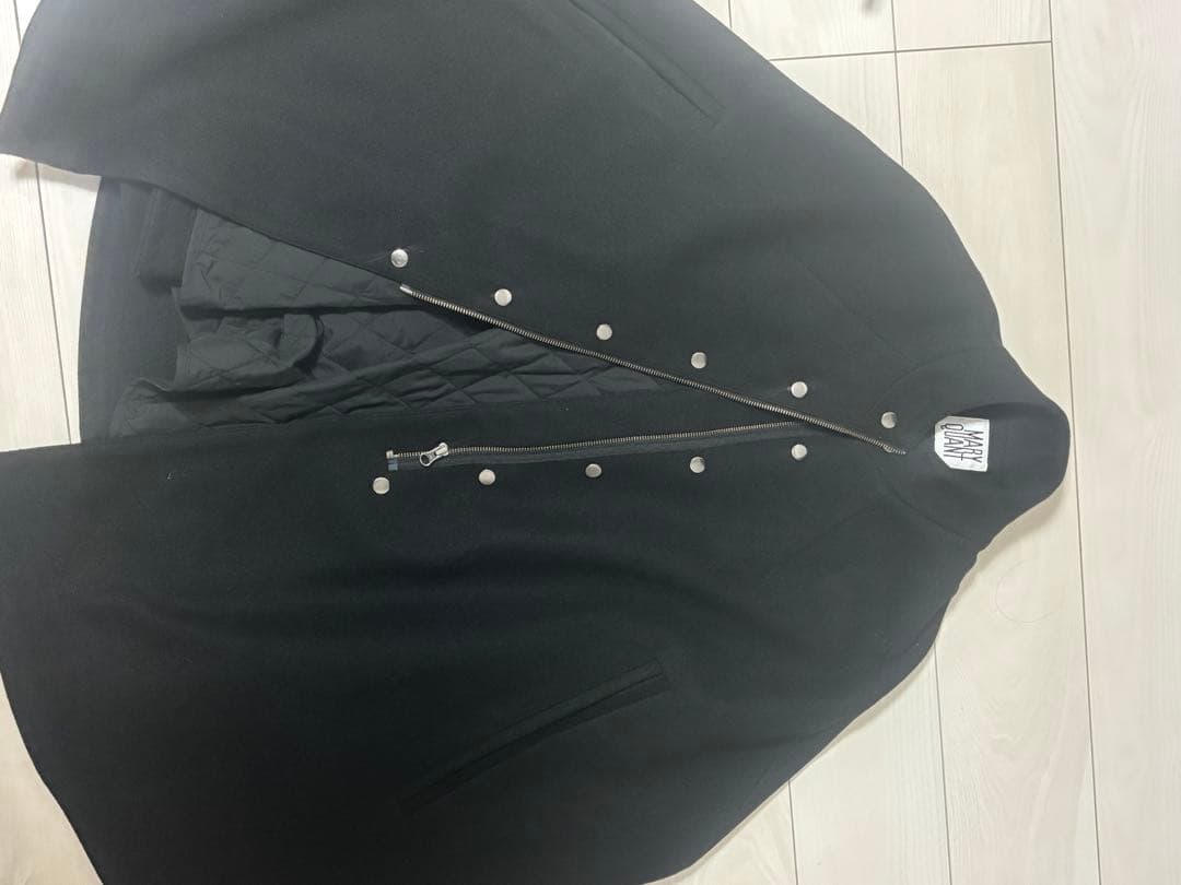 MARY QUANT アーカイブポンチョコート ブラックMARY QUANT ポンチョ