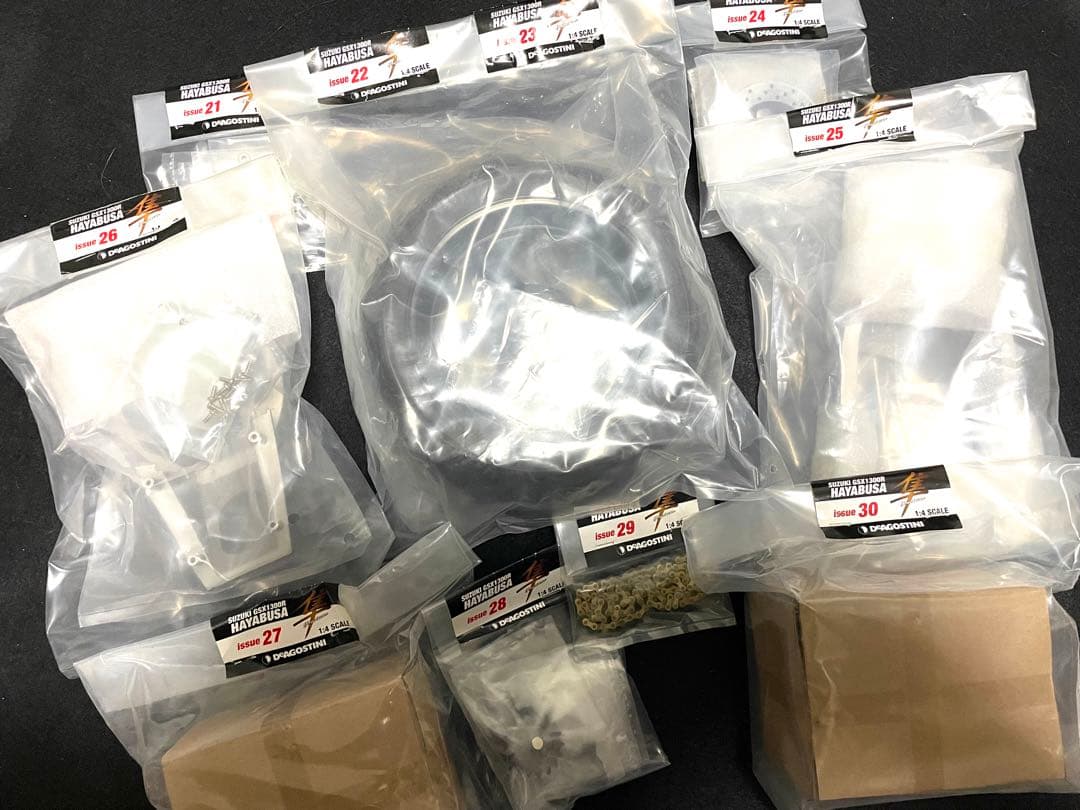 デアゴスティーニ 1/4 スズキ 隼 全80号&フルセット【セット➀