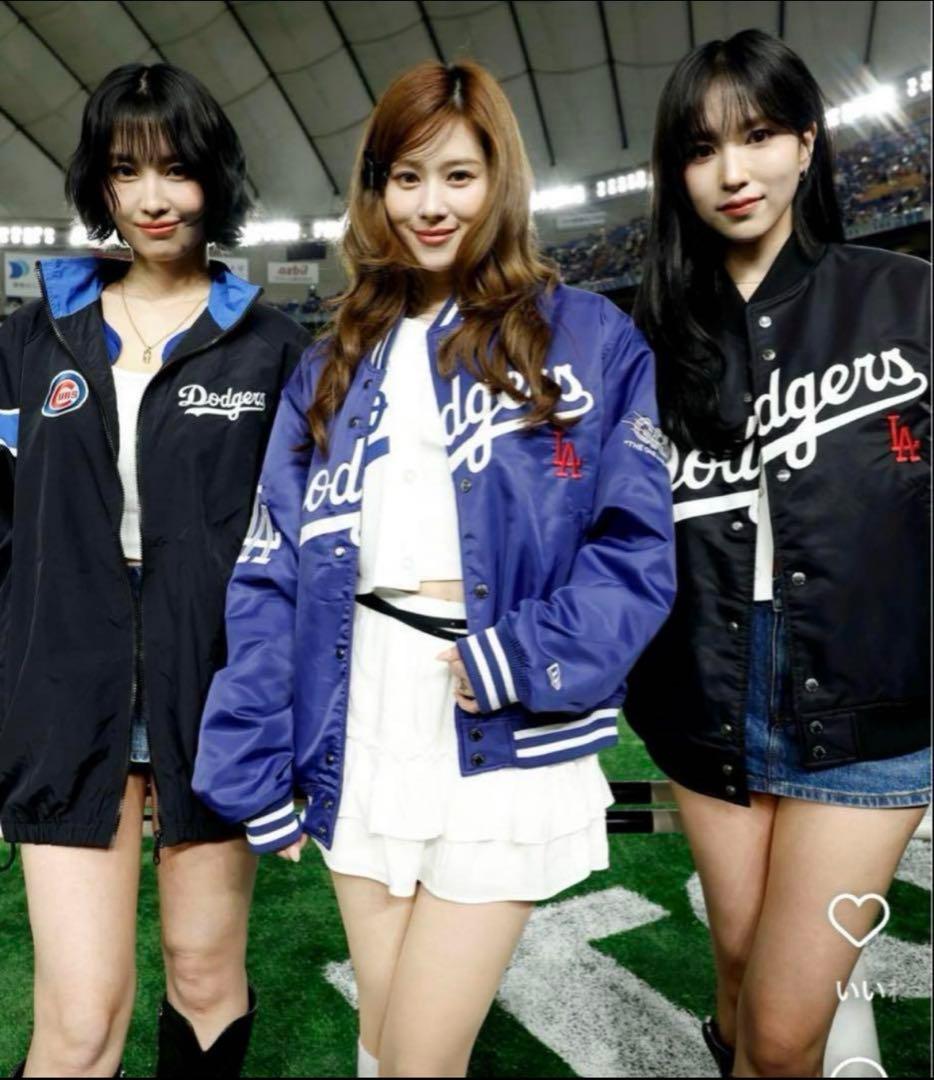 東京シリーズ 2025 ドジャース カブス 配色ナイロンジャケット