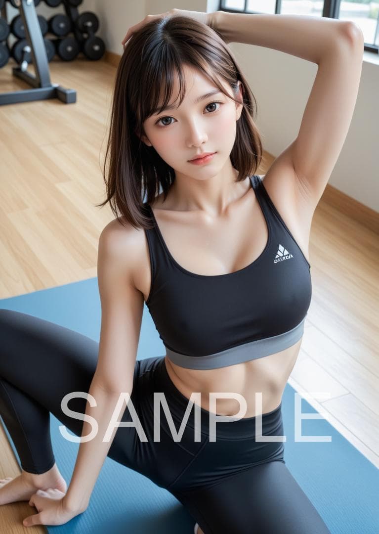 AI 美女 グラビア A4ポスター アート 可愛い 美人 高画質 c101520