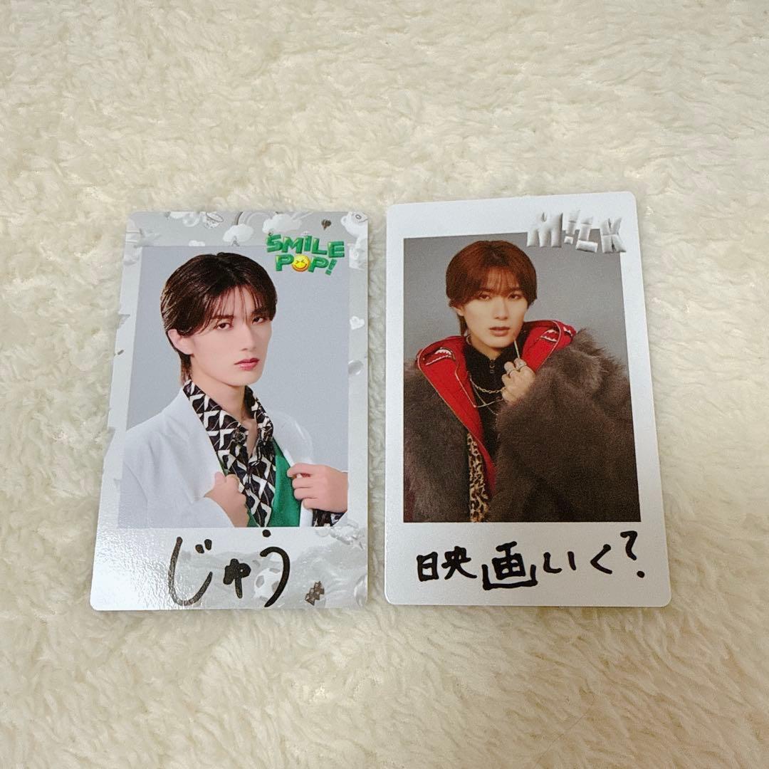 M!LK 山中柔太朗 SMILE POP チェキトレカ - メルカリ