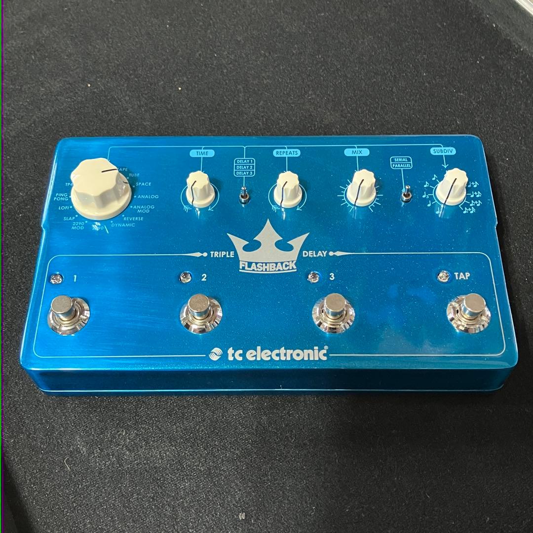 ギター TC ELECTRONIC Flashback Triple Delay Amazon.com: TC Electronic FLASHBACK TRIPLE DELAY Intuitive Three