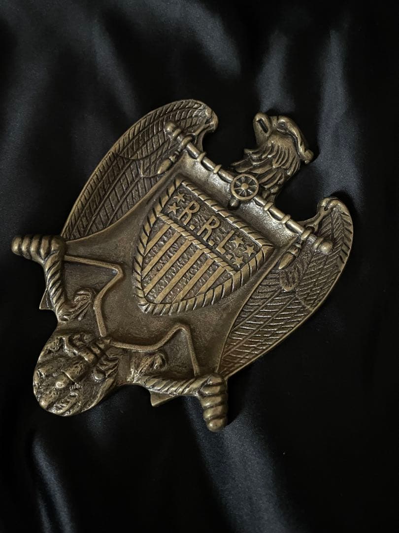 RRL 鋳銅製 フライングイーグル トレイ 600g↑ 男前雑貨