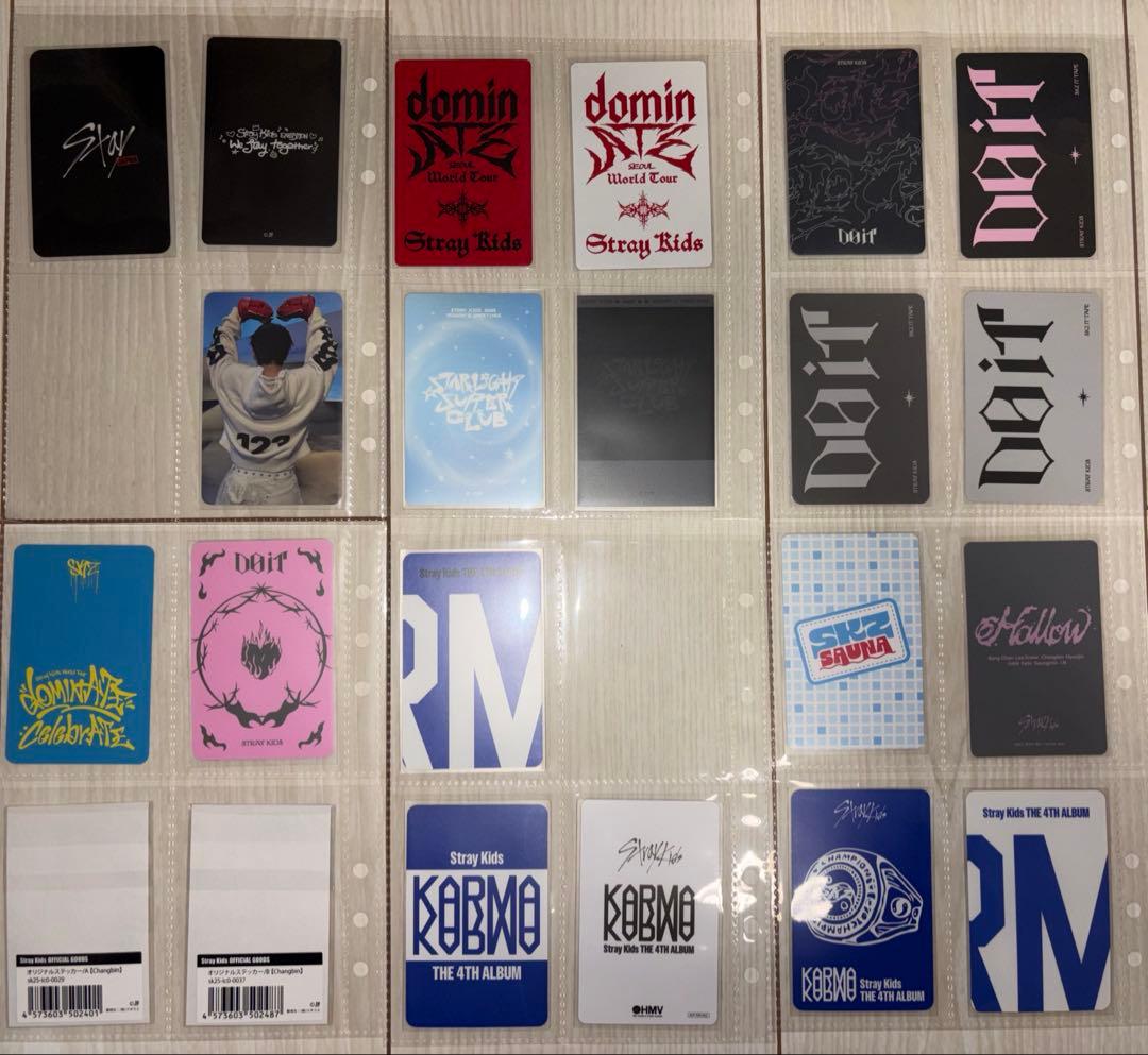 Straykids チャンビン トレカ 46枚セット まとめ売り - メルカリ