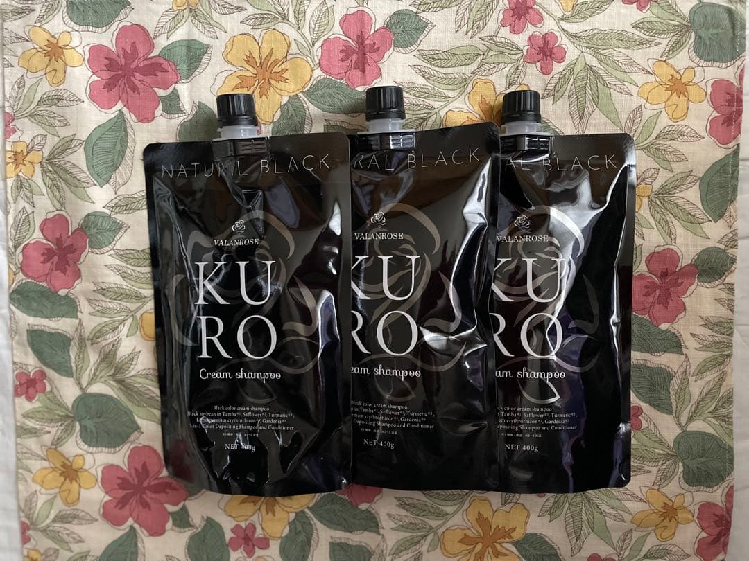 バランローズKUROクリームシャンプー(ナチュラルブラック)400g3個セット Amazon.co.jp: 白髪ケア カラーシャンプートリートメント 白髪染め