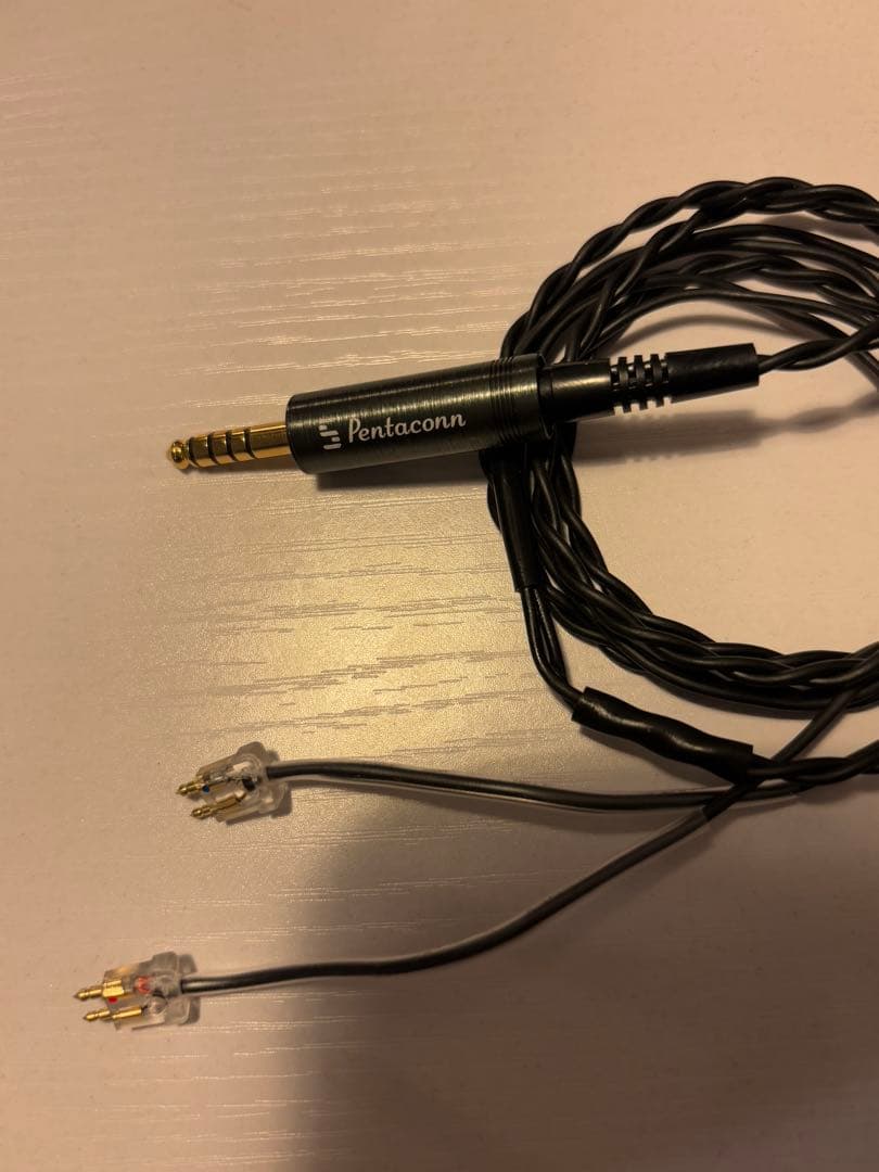 イヤホン FitEar cable 4.4mm 5極バランス接続