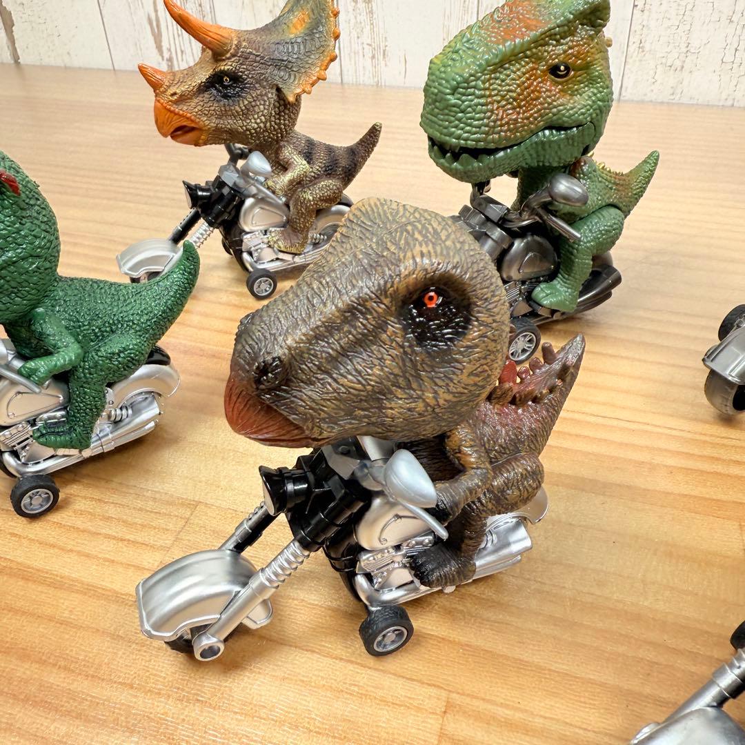 アニマルライダー 恐竜 6台 セット まとめ売り - メルカリ