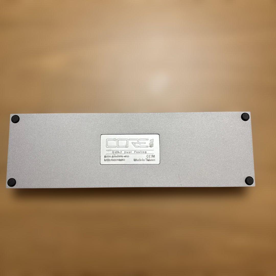 Vortex Core 47キー 40%キーボード クリア軸 - メルカリ