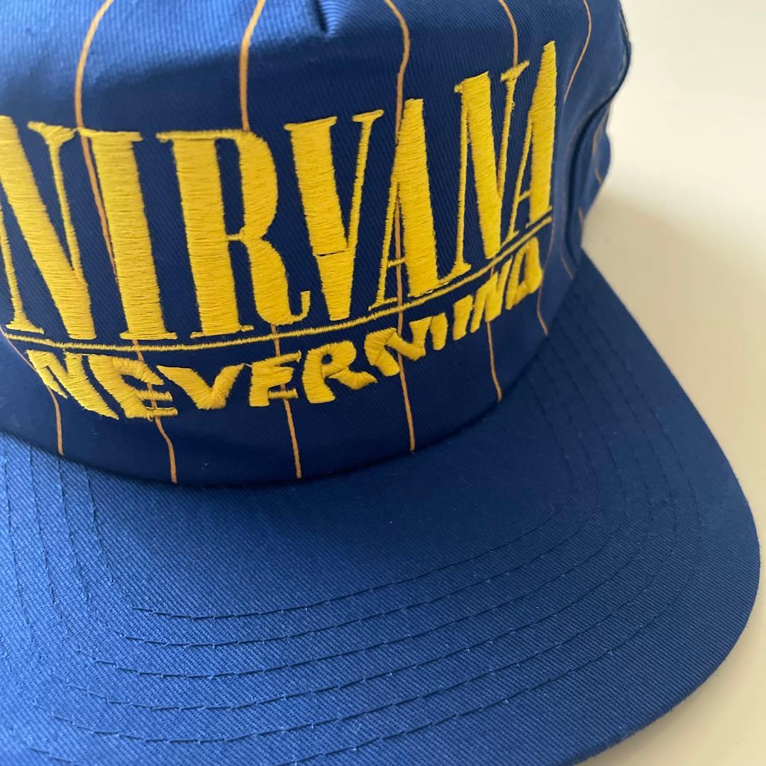 Nirvana Nevermind キャップ ニルバーナ カートコバーン cap - メルカリ