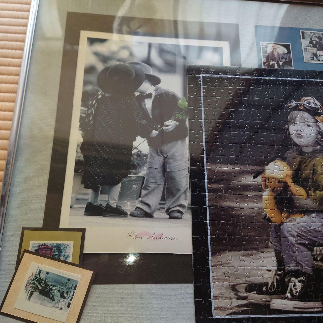 キム・アンダーソン おしゃまなライダーパズル 完成品＆切り抜き