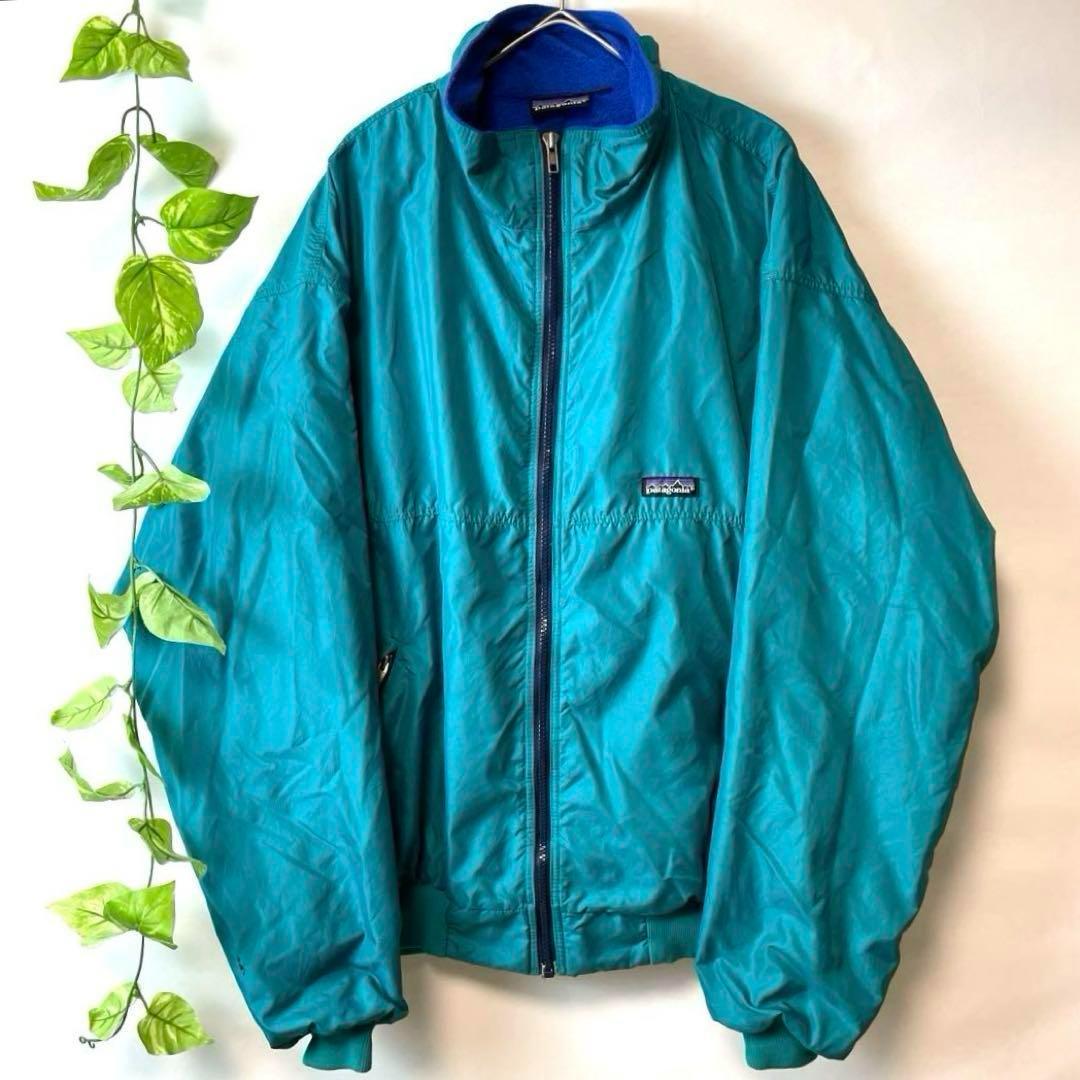 希少✨美品✨USA製 パタゴニア シェルドシンチラ エメラルドグリーン