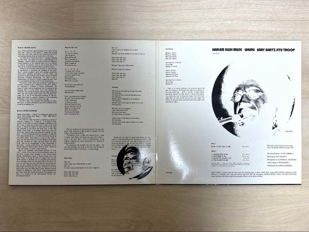 レアグルーヴ/GARY BARTZ NTU TROOP/HARLEM BUSH - メルカリ