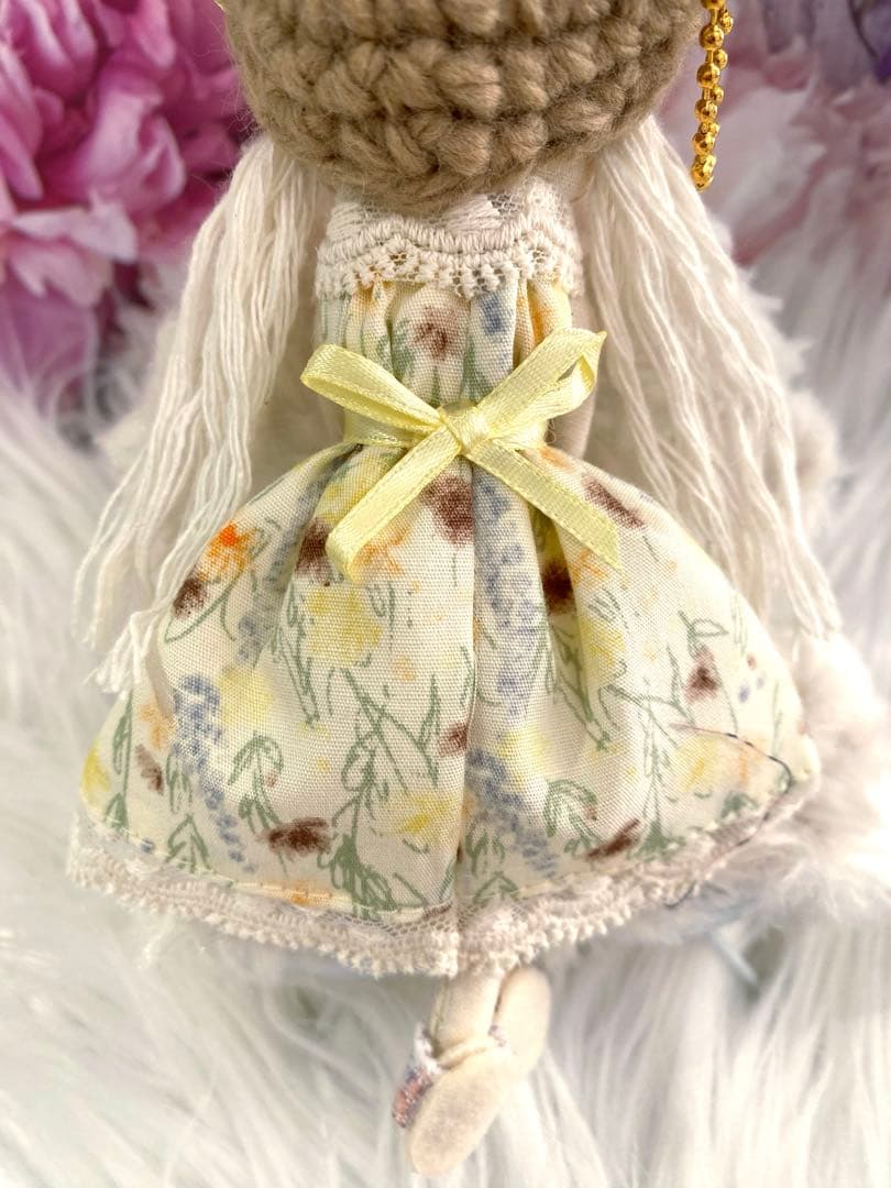 クマ耳帽子❤️ゆるふわツインテール❤️ドールチャーム