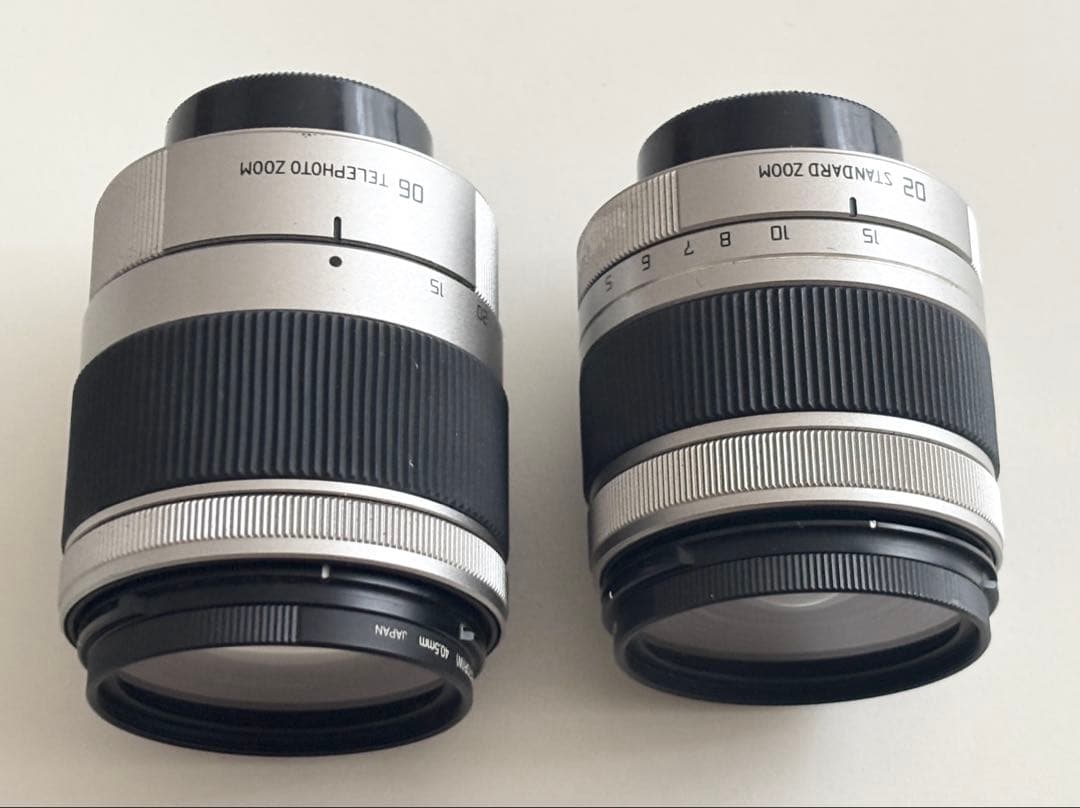 レンズ3本付き！ PENTAX Q10 レンズセット シルバー - メルカリ