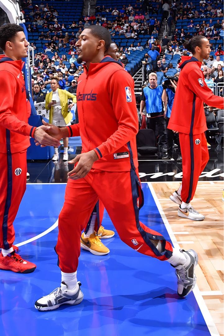 ウィザーズNBA23シーズン選手支給品ワームアップブレイクパンツMサイズ