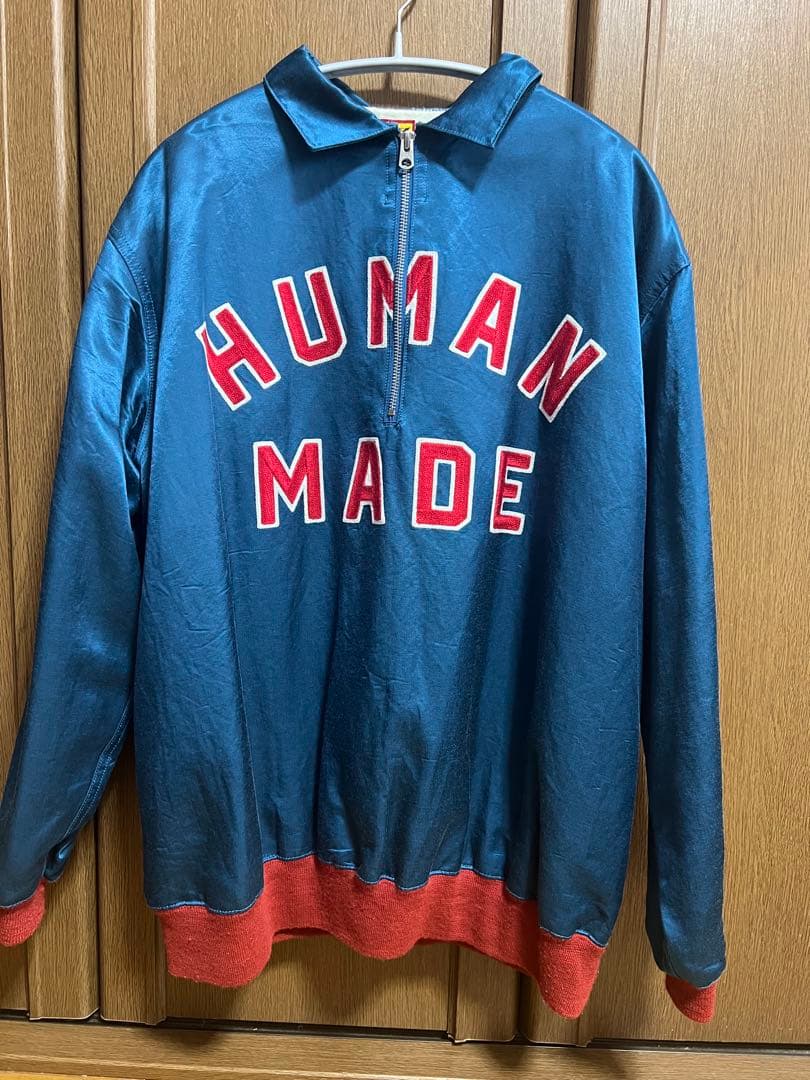 h*n様 HUMAN MADE SATIN PULLOVER Human Made - REVERSIBLE MILITARY PULLOVER | HBX