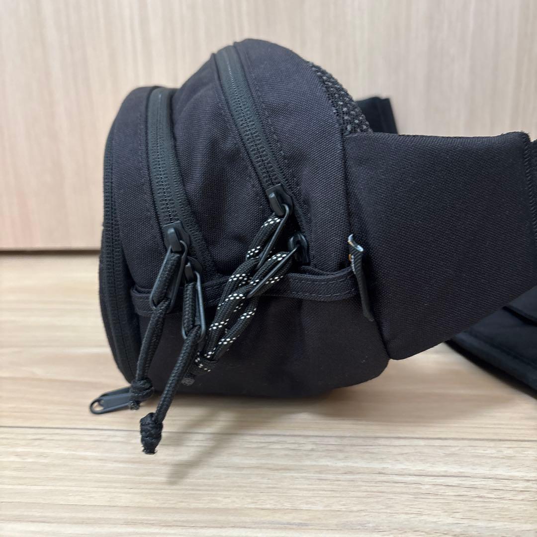 短期使用】Hugoo ハグー ヒップシートキャリア ブラック 箱・説明書付き