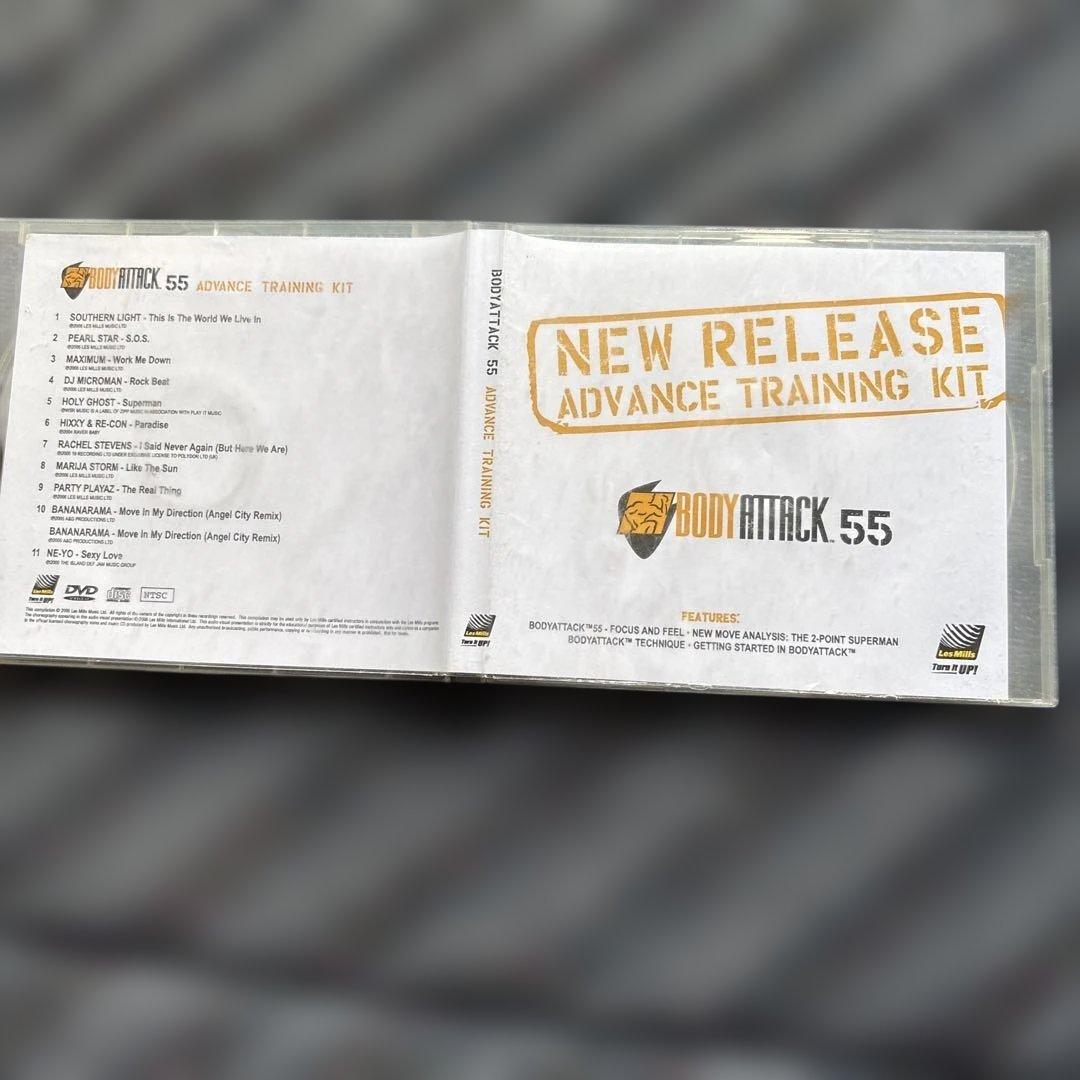 レズミルズ　ボディアタック　CD、DVD