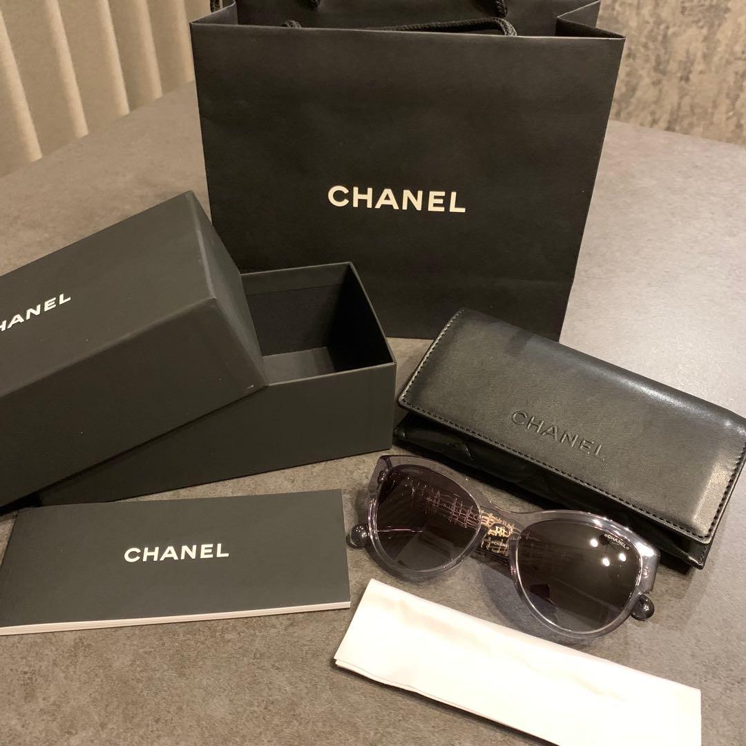 CHANEL サングラス 5434-A グレー - メルカリ