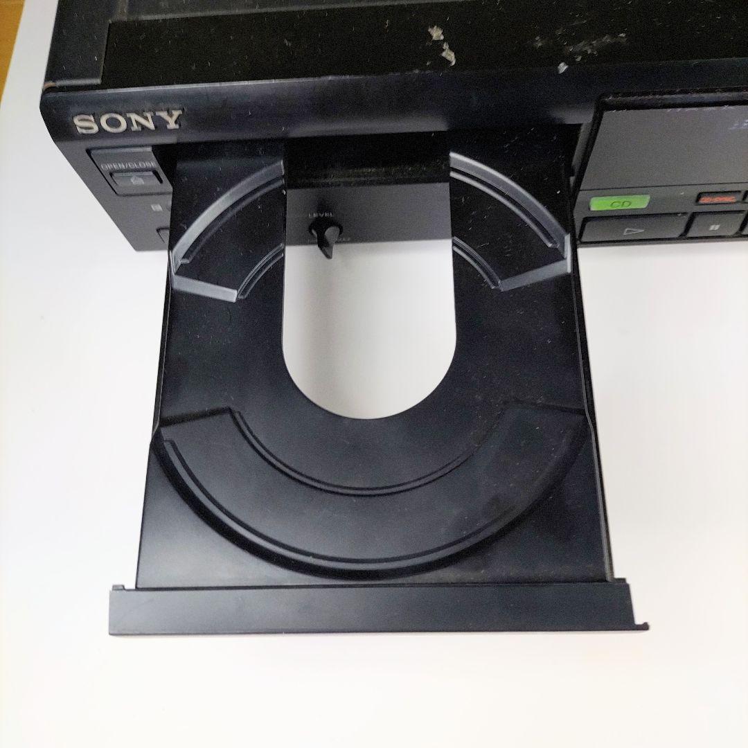 稼働品】SONY ソニー CD/MDデッキ MXD-D1 メンテナンス済