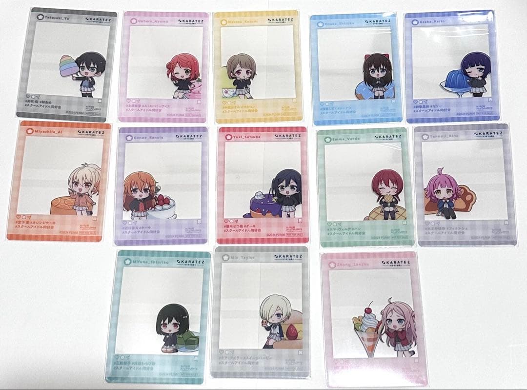 ラブライブ カラ鉄コラボ ドリンク特典コンプリートセット - メルカリ