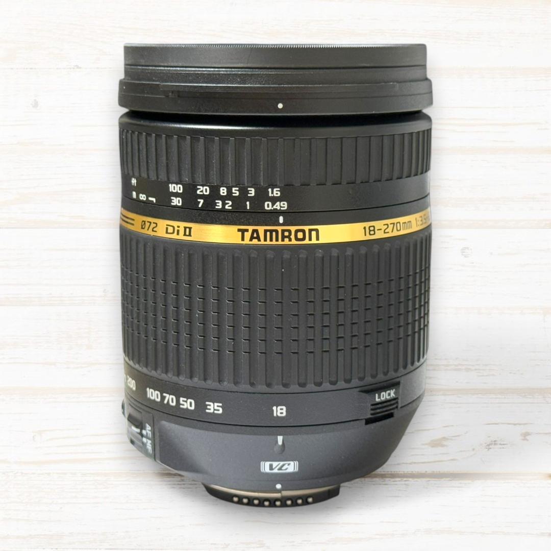 ⭐美品⭐TAMRON 18-270mm F3.5-6.3 DiⅡ VC ニコン用