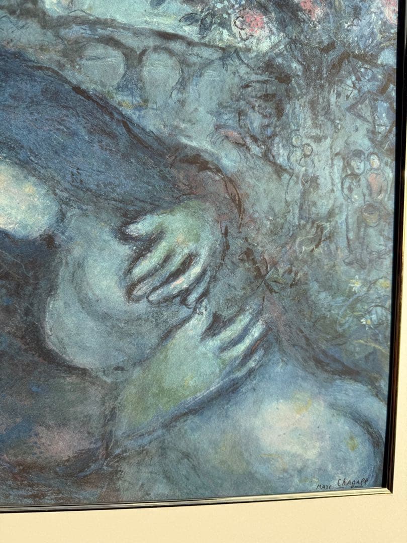マルクシャガール 恋人たちの夢 リトグラフ 62cm x 80cm - メルカリ