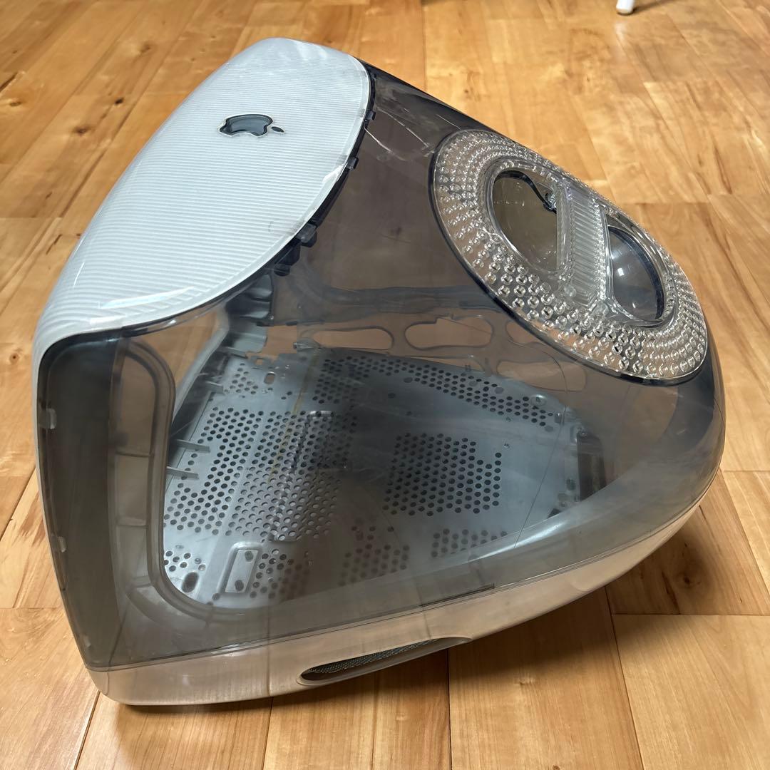 iMac G3 slot loading スケルトン グレー リメイク - メルカリ