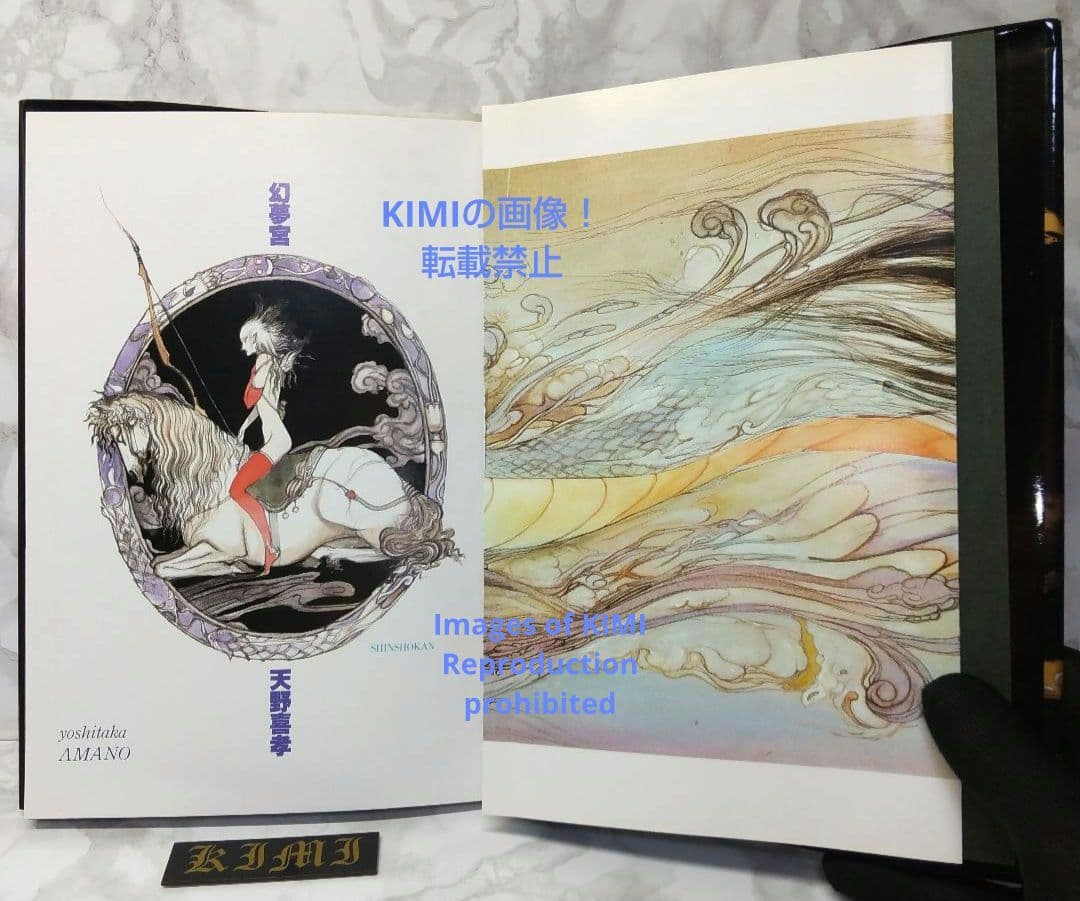 幻夢宮 1987 天野 喜孝 イラスト本 第4刷 げんむきゅう あまの よした