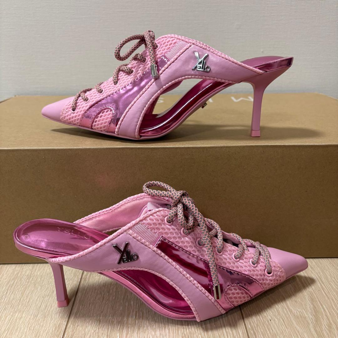 YELLO PINKミュール　24.5cm(Lサイズ)