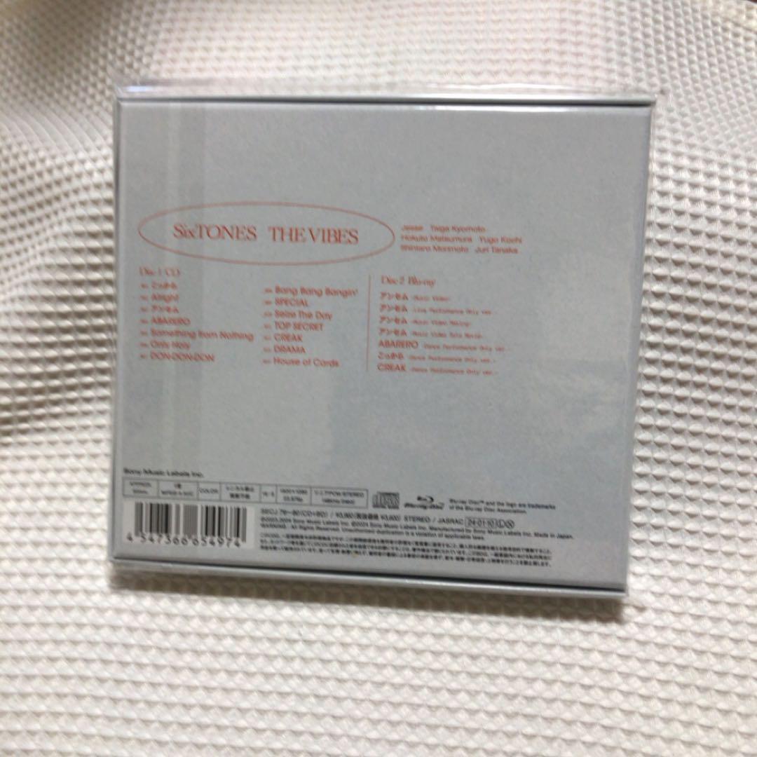 SIXTONES アルバム 未開封 THE VIBES 3形態セット 特典付 - メルカリ