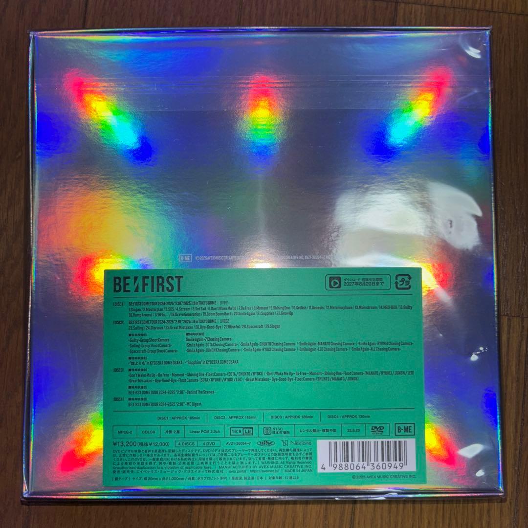 BE:FIRST ホログラムパッケージ DVD