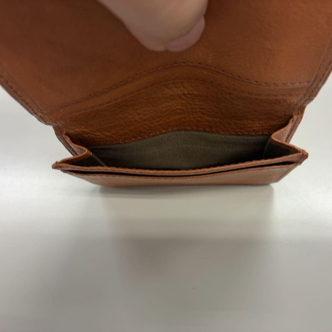 ポーター ブラウンレザー名刺入れ - メルカリ