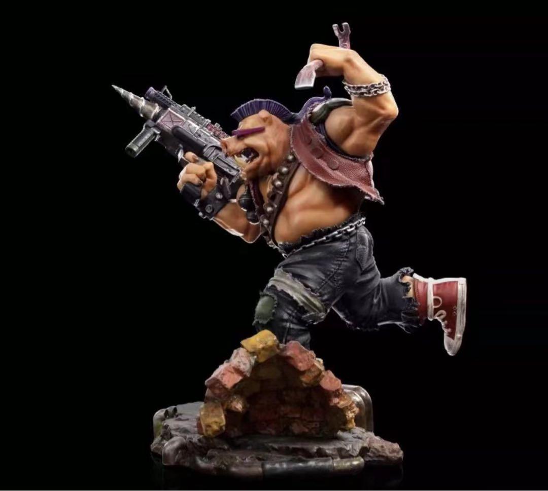 TMNT Iron ビバップ 1/10 スタチュー フィギュア