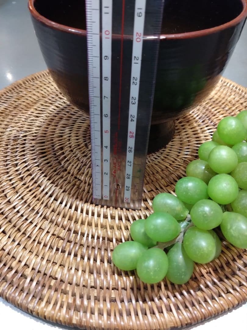 漆椀 角偉三郎 合鹿椀 共布、共箱付き 五ツ星 - メルカリ