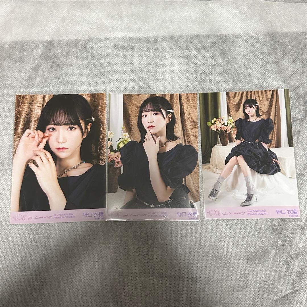 野口衣織 生写真 6周年 コンプ - メルカリ