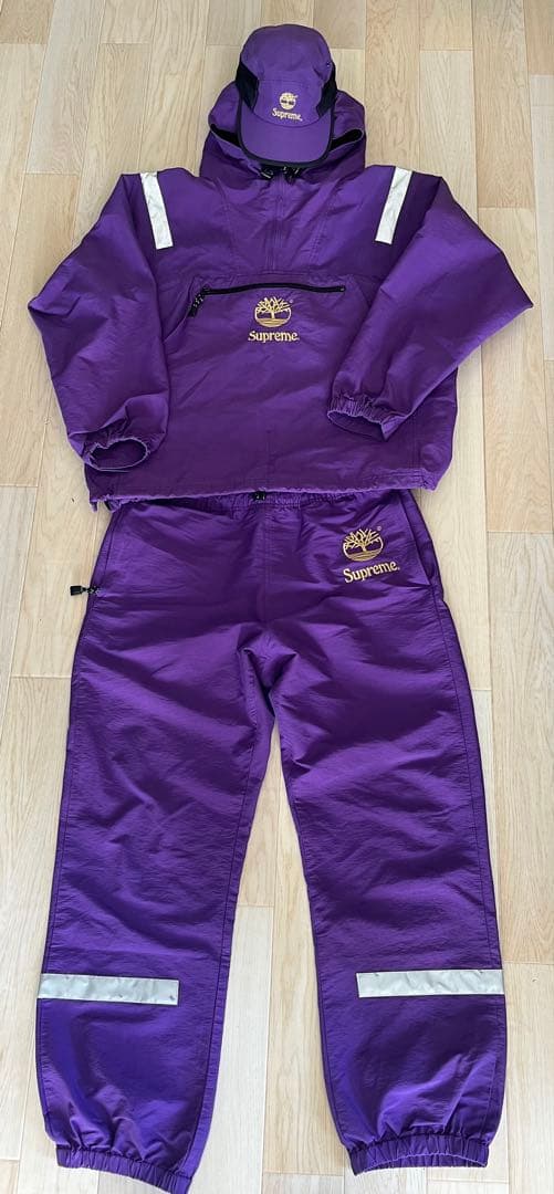 Supreme×Timberlandアノラックセットアップ キャップ パープル Supreme®/Timberland®. 05/13/2021 Supreme® has worked with
