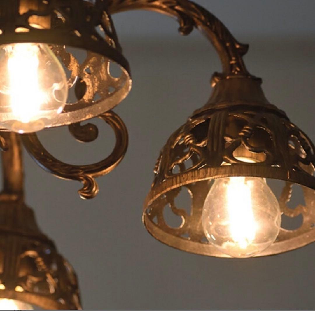 ジョグジャ Jogjakarta 5灯シャンデリア