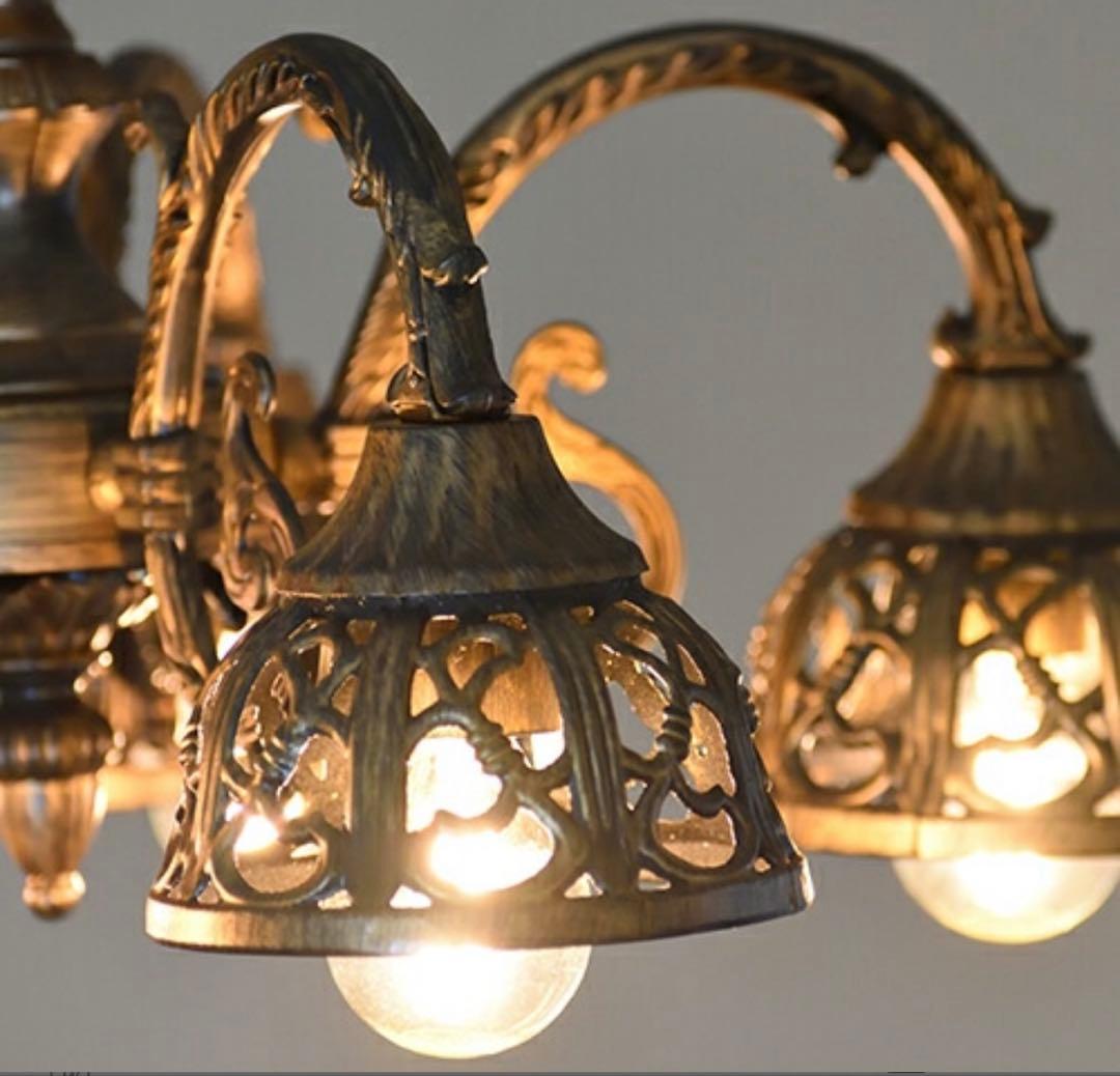 ジョグジャ Jogjakarta 5灯シャンデリア