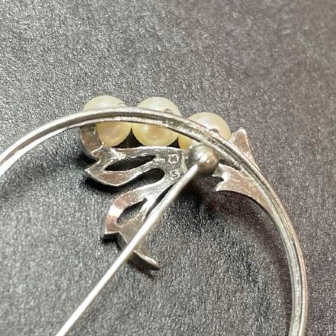 ミキモト パールブローチ 入学式 卒業式 あこや真珠 本真珠 ブランド