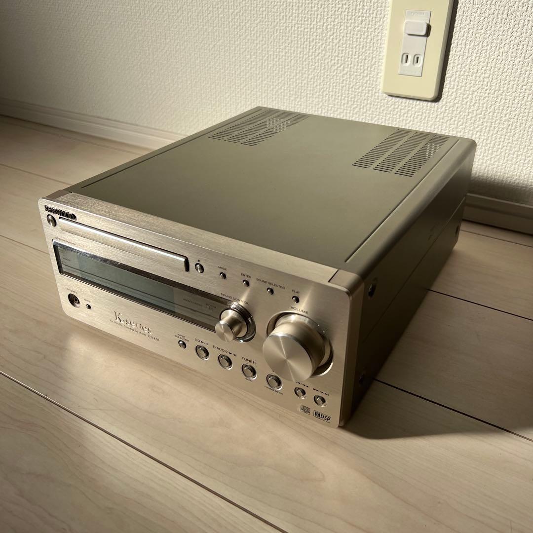 KENWOOD R-K801 CDレシーバー 2006年製 シルバー - メルカリ