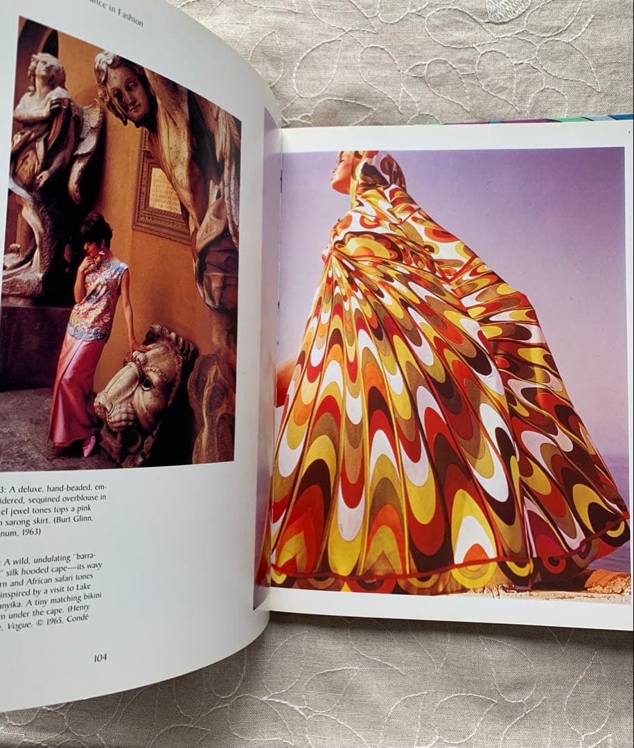 エミリオ・プッチ ファッションブック 1991年 ファッション写真