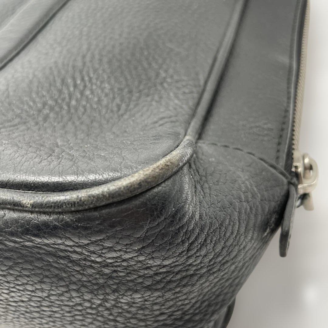 【mh/12.20/15】BALLY（バリー）ビジネスバッグ　ブラック