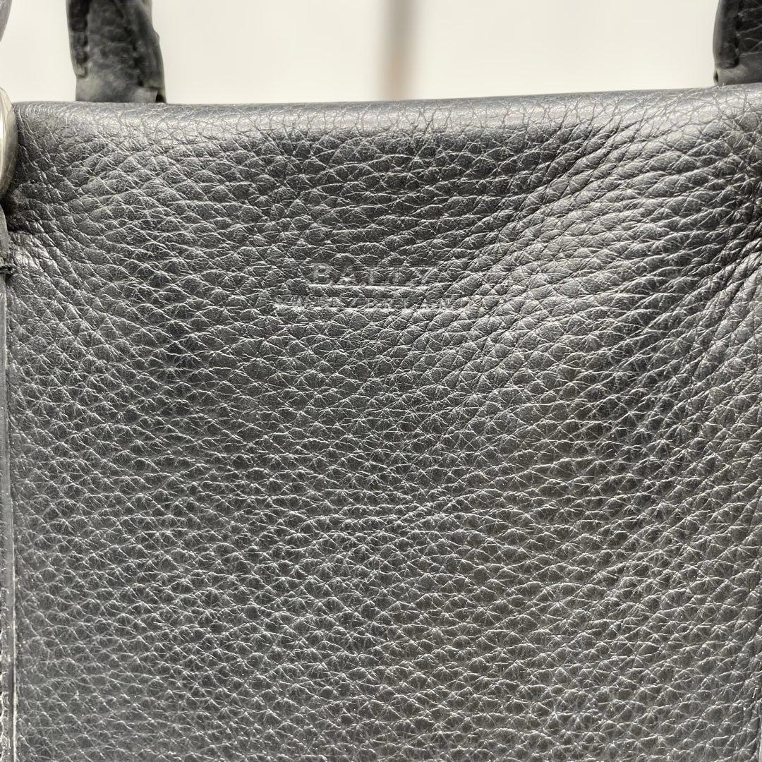 【mh/12.20/15】BALLY（バリー）ビジネスバッグ　ブラック