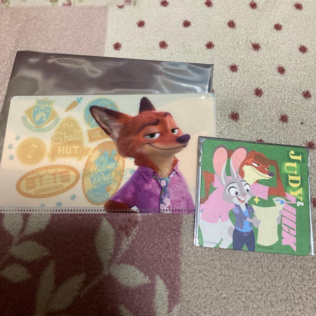 ズートピア2 オーマイカフェ特典 クリアカード マルチケース