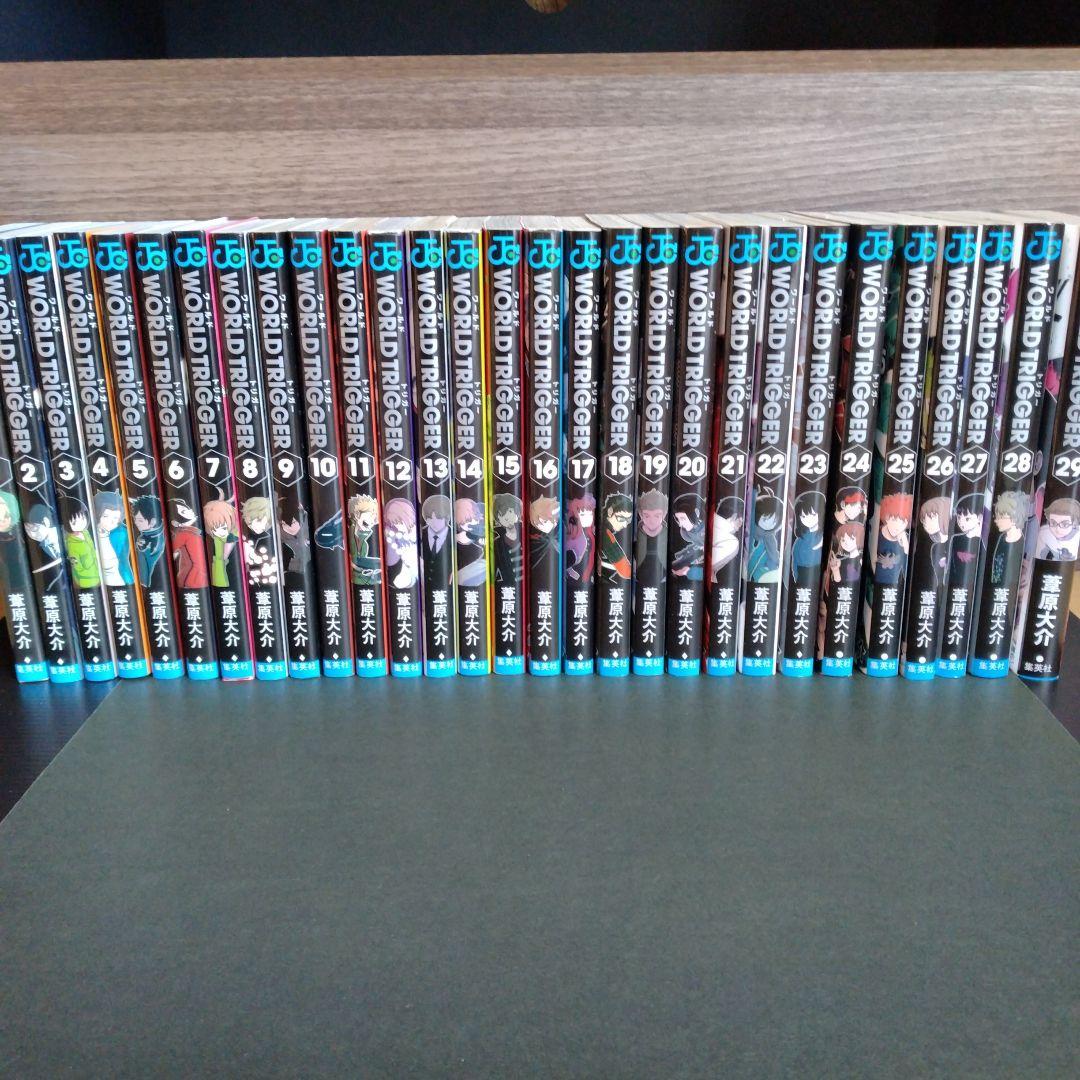 ワールドトリガー 全巻セット 楽天市場】【漫画全巻セット】【中古】ワールドトリガー ＜1〜29巻