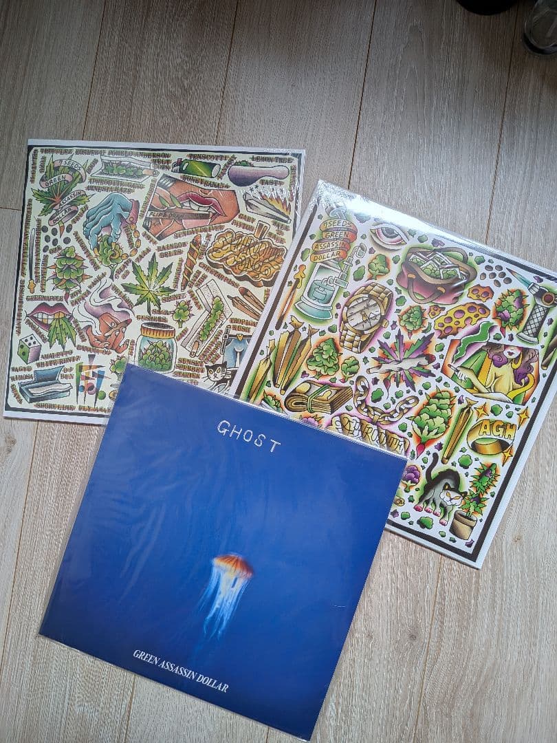 邦楽 GHOST GREEN ASSASSIN DOLLAR GHOST -2LP- / GREEN ASSASSIN DOLLAR | APHRODITEGANG HOLDINGS