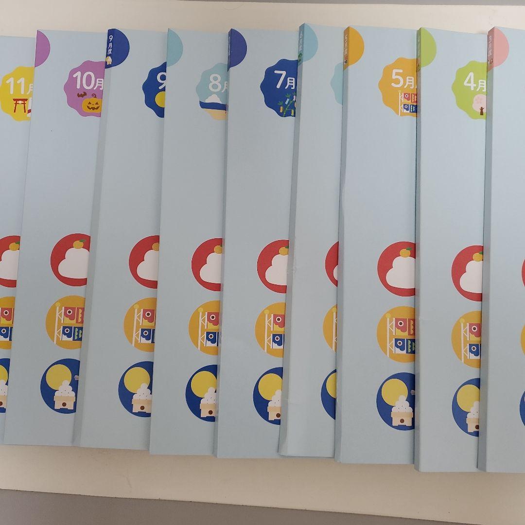 伸芽会 家庭学習プログラム (1年分) - 年長