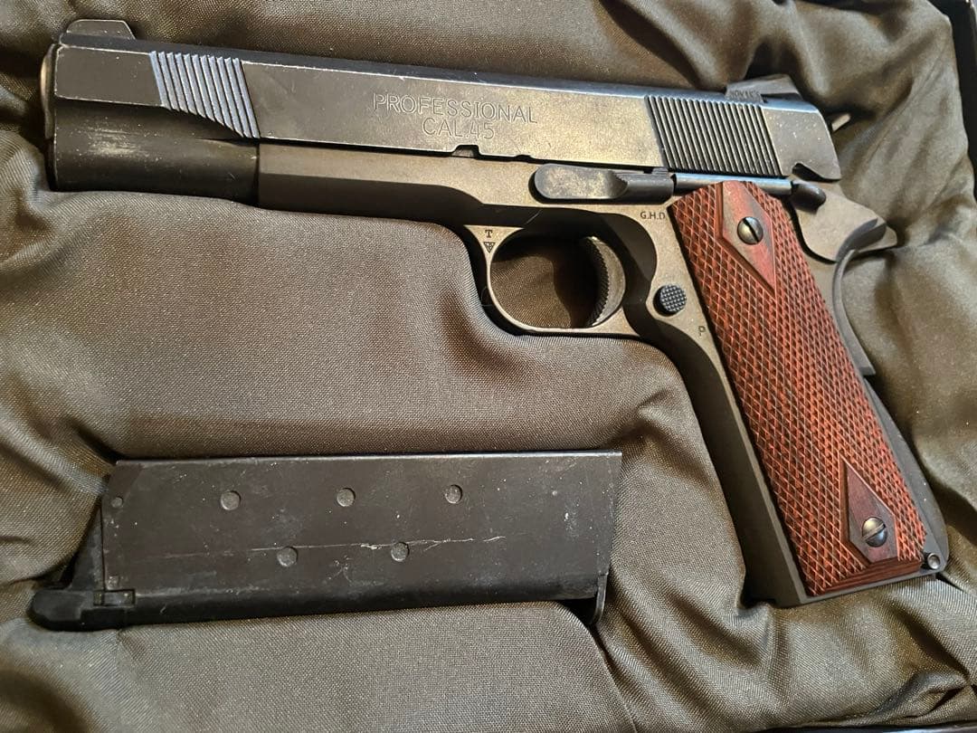 東京マルイm1911a1カスタム。ダメージ塗装 ダメージ塗装でこうなる！【クラウン・スライドストップ・ガバメント